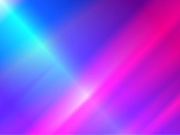 ilustrações de stock, clip art, desenhos animados e ícones de neo noir colors background. new retro wave gradient colours. - prism spectrum laser rainbow