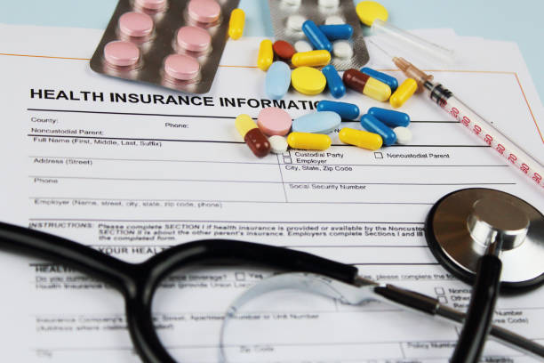 istock health insurance form 1128953139