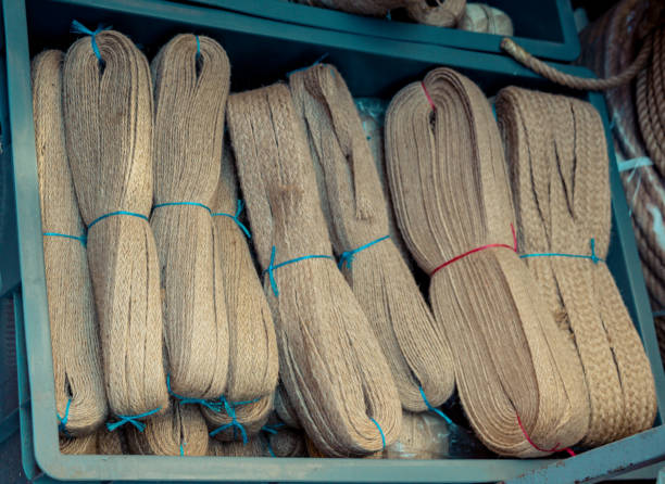 istock Bundle of  rope  for sale in view 1128956794