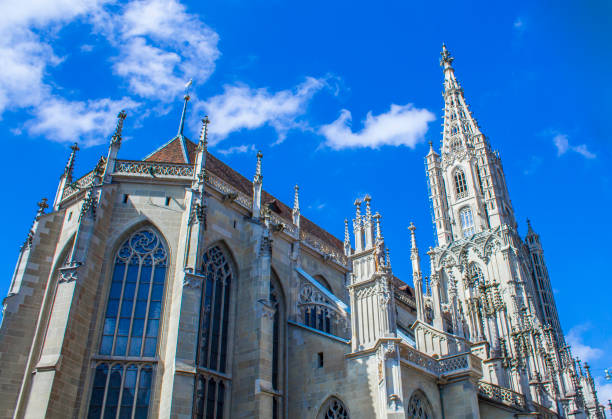 istock Bern Cathedral. Gothic cathedral in Bern. 1128956917