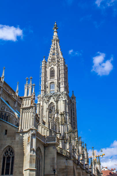 istock Bern Cathedral. Gothic cathedral in Bern. 1128956929