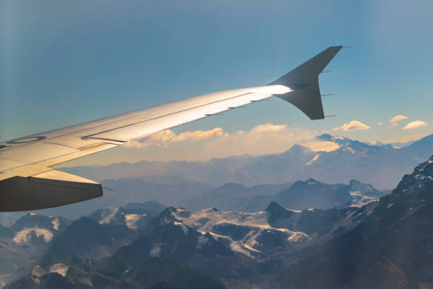 istock Chilean Andes Mountain Aerial View 1128962866