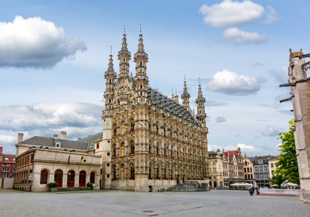 istock Leuven Town Hall, Belgium 1128964660