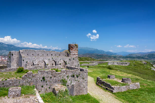 istock Ruined Buildings in Rozafa Castle 1128982167