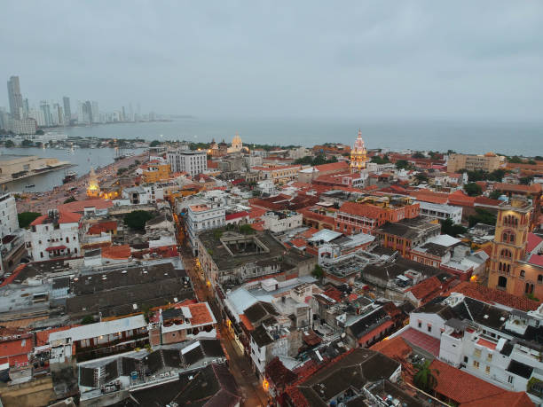 istock Cartagena de Indias walled city 1128985406
