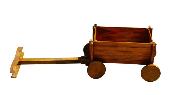 istock Wooden sidecar,handmade model 1128988491