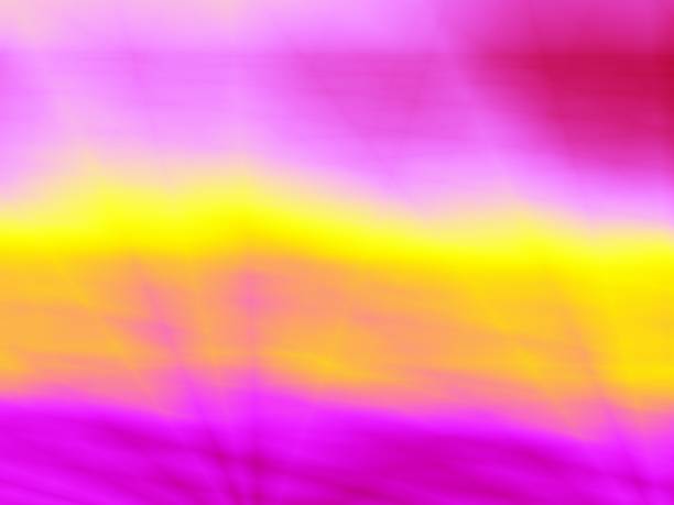 texturas de fundo abstrato onda violeta amarelo - 11193 - fotografias e filmes do acervo