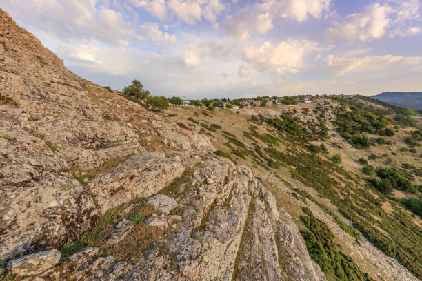 istock Kastro village, Greece 1128992827