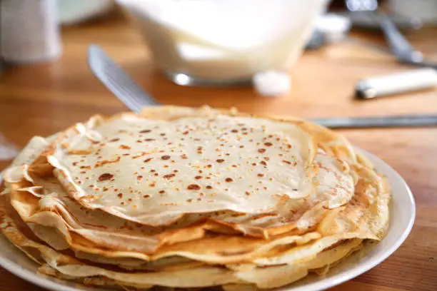 Photo of Cooking pancakes