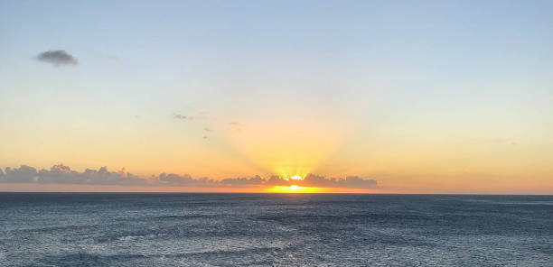 istock Sunset over the Caribbean Sea 1128996417