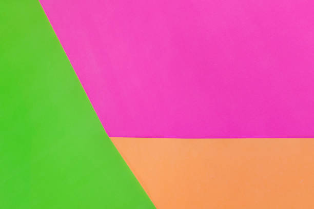 istock Abstract geometric colorful paper background. Pink, orange and coral color. 1128999727