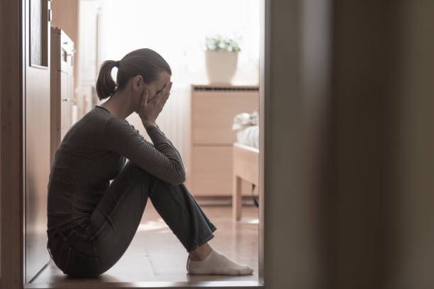 istock Woman suffering from stress 1129005258