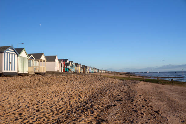 istock Thorpe Bay beach, Essex, England 1129012492
