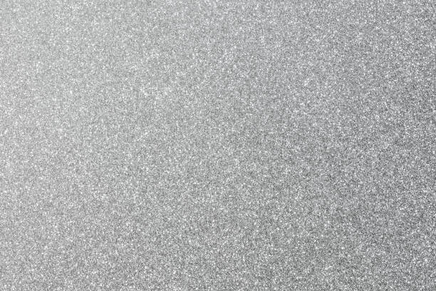istock Silver foil shiny metal texture background wrapping paper for wallpaper decoration element 1129019220
