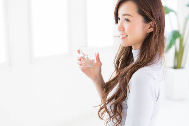 young attractive asian woman
