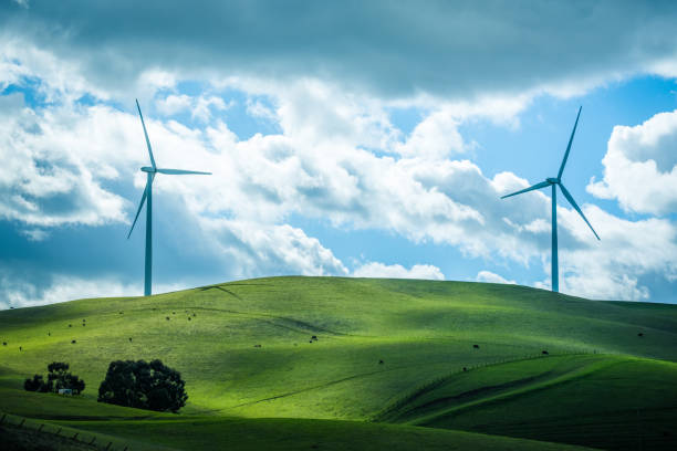 parque eólico de altamont pass - 4727 fotografías e imágenes de stock