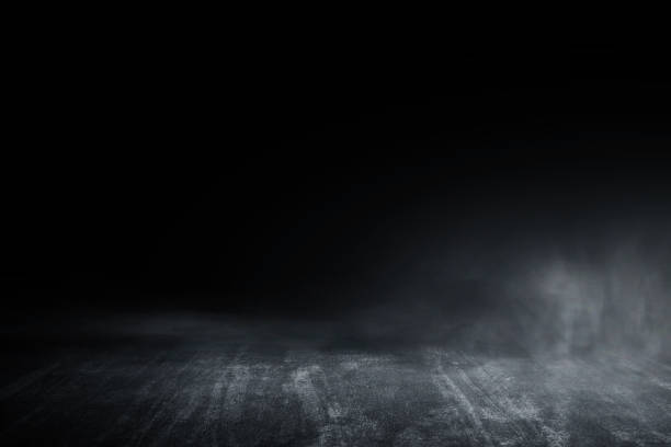 istock Texture dark concrete floor with mist or fog 1129034092