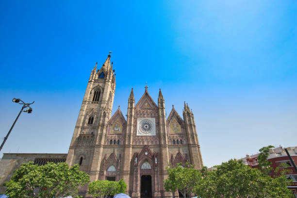istock Famous Blessed Sacrament Temple in Guadalajara (Templo Expiatorio del Santisimo Sacramento) 1129035560
