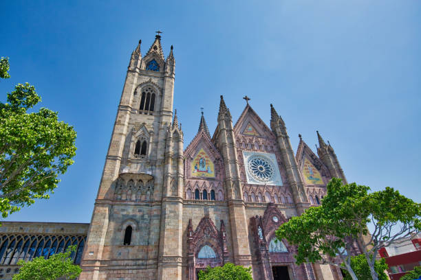 istock Famous Blessed Sacrament Temple in Guadalajara (Templo Expiatorio del Santisimo Sacramento) 1129035566