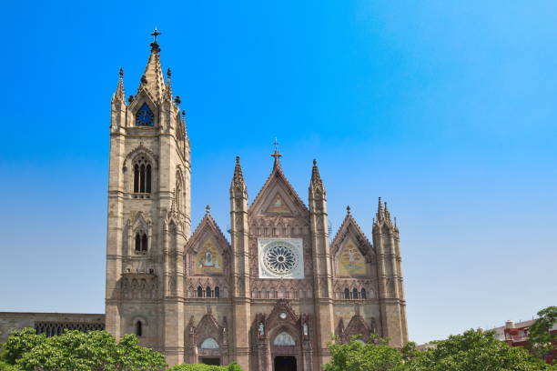 istock Famous Blessed Sacrament Temple in Guadalajara (Templo Expiatorio del Santisimo Sacramento) 1129036101