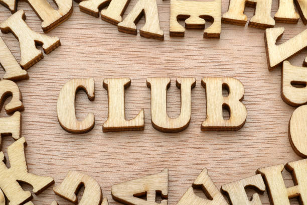 istock Club word made with wooden letters 1129039816