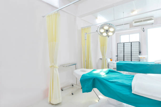 istock Interior view of operating room 1129042323