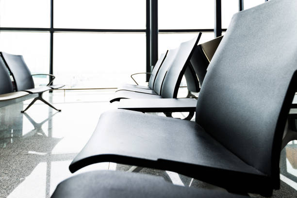 istock Benches at the airport waiting area 1129044328