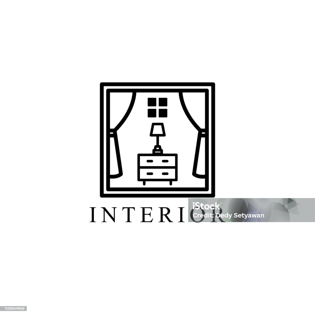 Simple Room Interior Stock Illustration - Download Image Now - Abstract ...