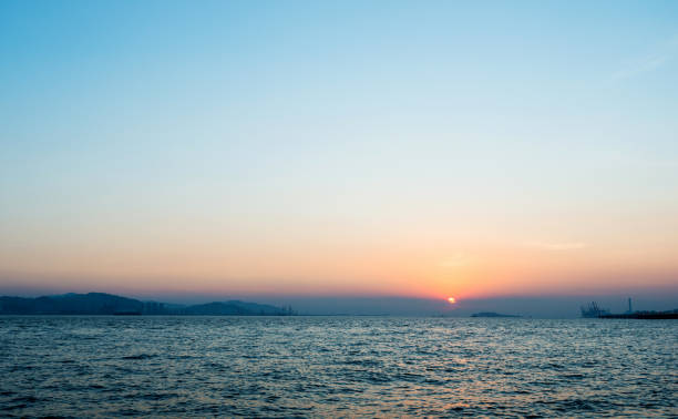 istock The sea and the sunset 1129063784