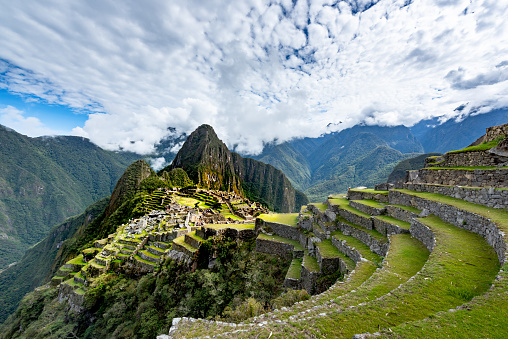 Machu Picchu en Perú photo