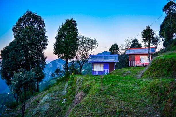 istock Cottages Kanatal Uttarakhand 1129070432