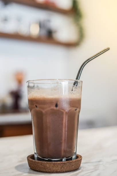 istock A Glass of Milk Chocolate 1129073690