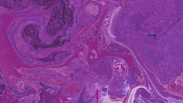 istock Fantastic structure of colorful Chaotic motion. 1129076783