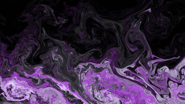 istock Fantastic structure of colorful Chaotic motion. 1129076895