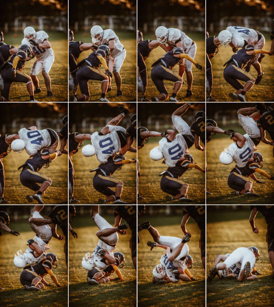 One second in American football match!