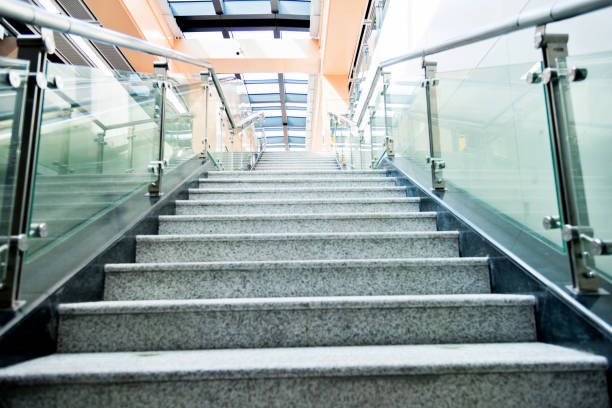 istock Staircase in subway station 1129093944