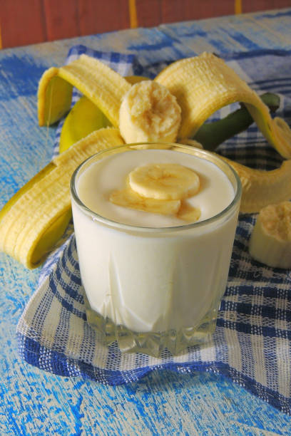 istock banana smoothie and babana 1129099464
