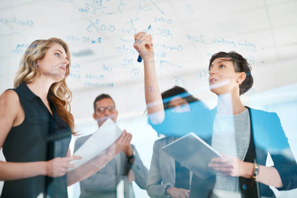 istock Inspiring fresh and innovative ideas as a team 1129108140