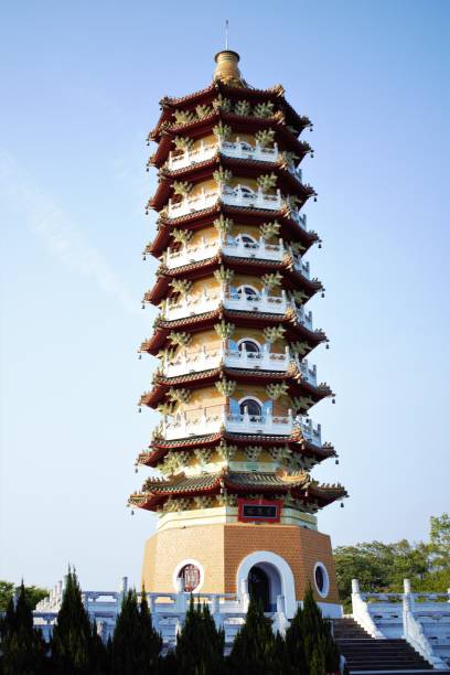 istock Ci'en Pagoda at Sun Moon Lake, Taiwan 1129113101