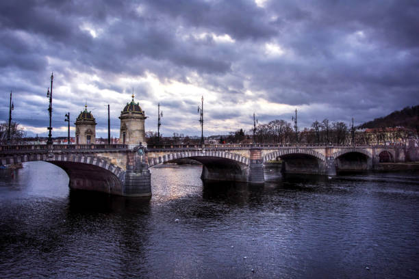 istock Manesuv Bridge in Prague 1129115622