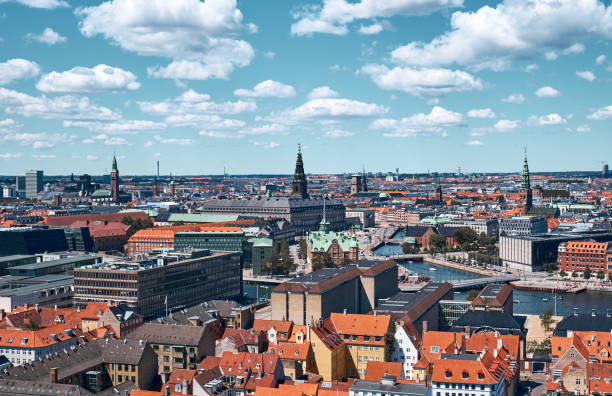 istock Top view of Copenhagen. 1129117362
