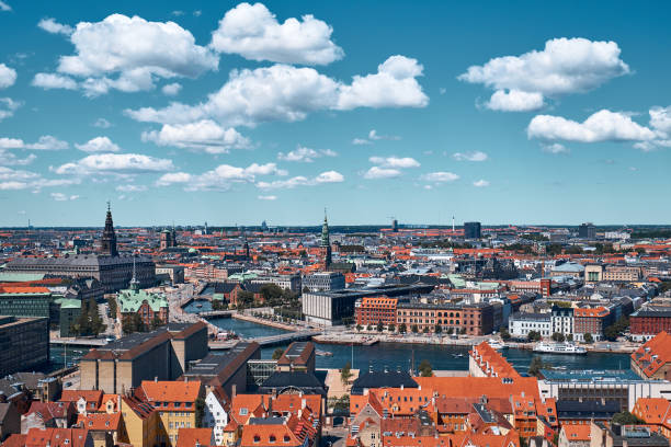 istock Top view of Copenhagen. 1129117369