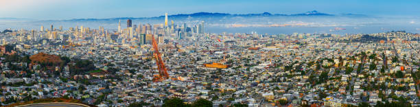 istock Panoramic view of the San Francisco city. 1129120076