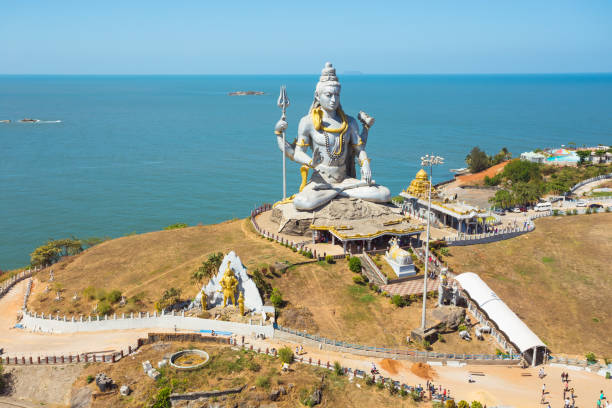 istock Statue of Lord Shiva was built at Murudeshwar 1129125015