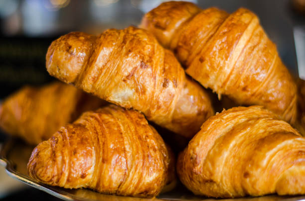 istock Croissant is a type of bread. 1129126003