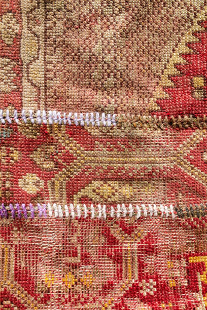istock Details of Turkish carpet, Turkey 1129134219
