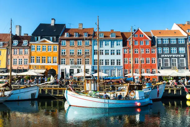 Copenhagen, Denmark, Nyhavn, Scandinavia, Europe