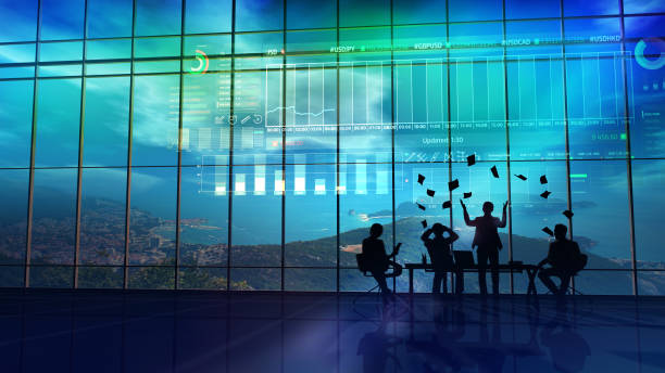 istock Success in trading on the stock exchange 1129150276