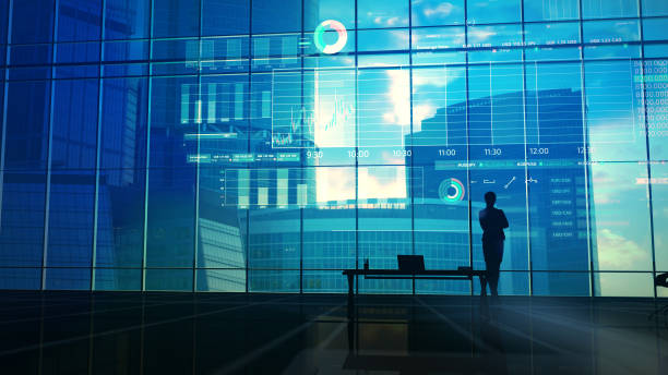 The businesswoman considers the data from the exchange