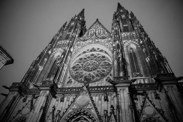 istock Beautiful cathedral in Praha. 1129160821